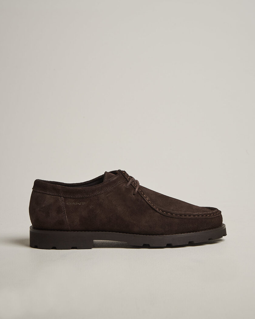 Gant Tratton Suede Derby Espresso Brown – Brown