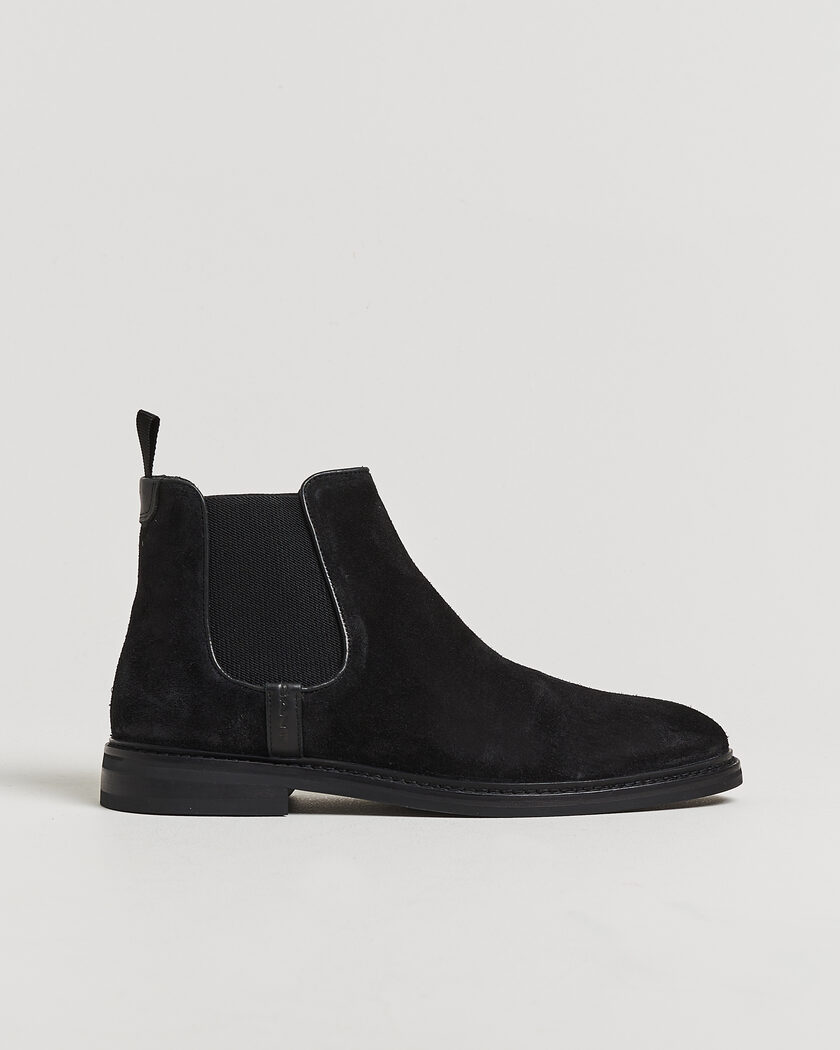 Gant Bidford Suede Chelsea Boot Black – Black
