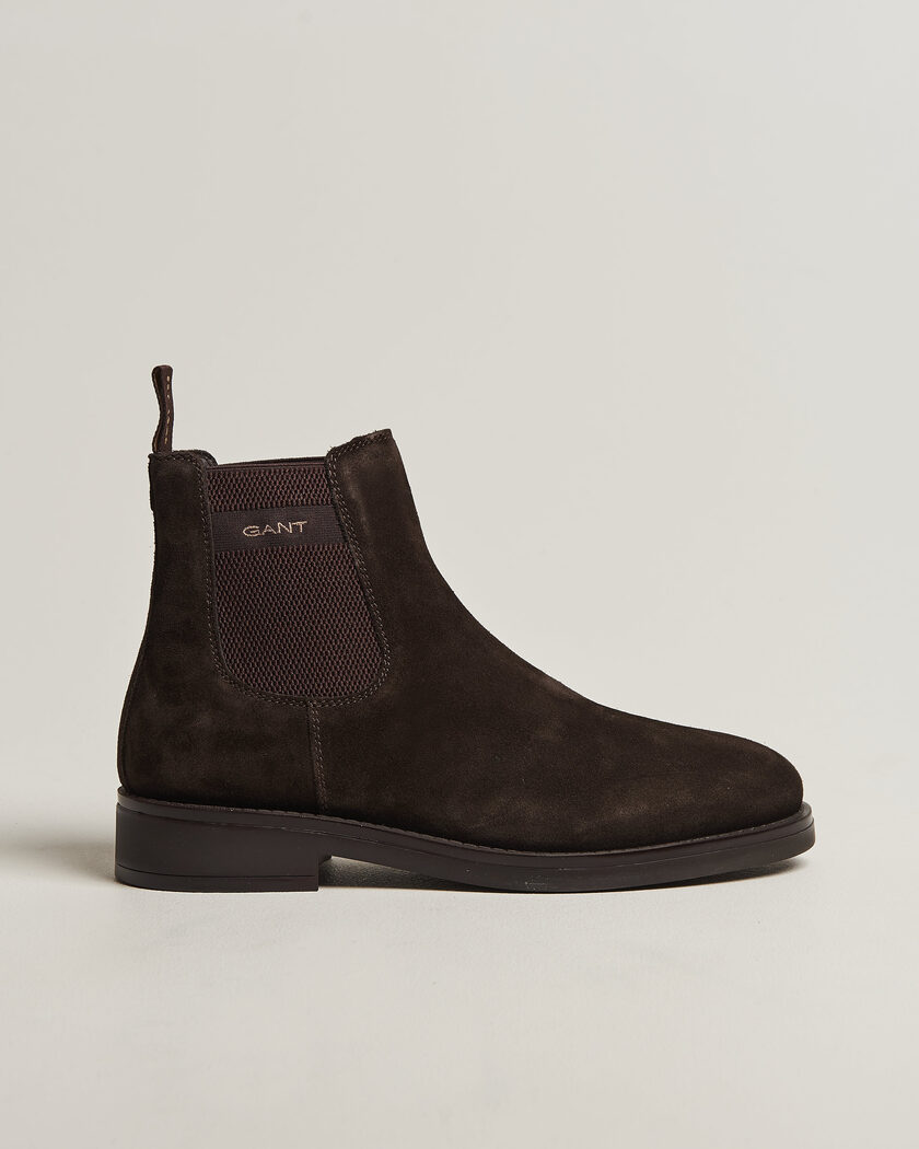 Gant Prepdale Suede Chelsea Boot Espresso Brown – Brown