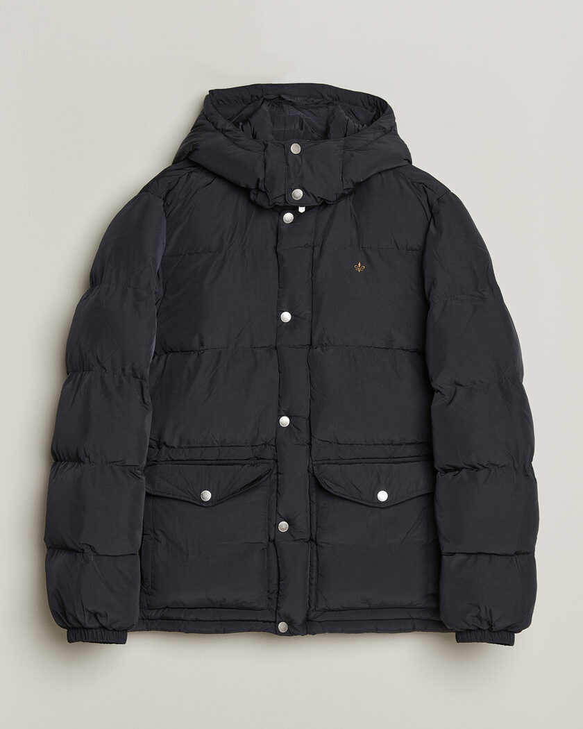 Morris Lennox Puffer Jacket Blue – Blue