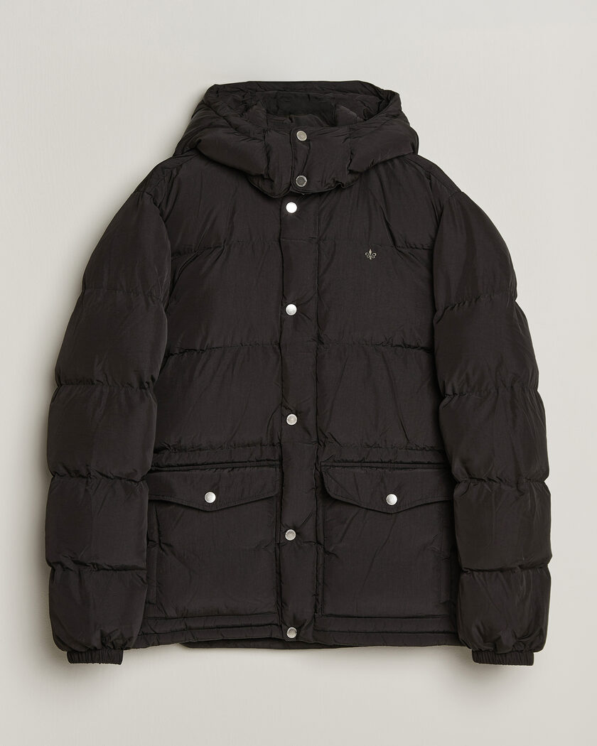 Morris Lennox Puffer Jacket Black – Black
