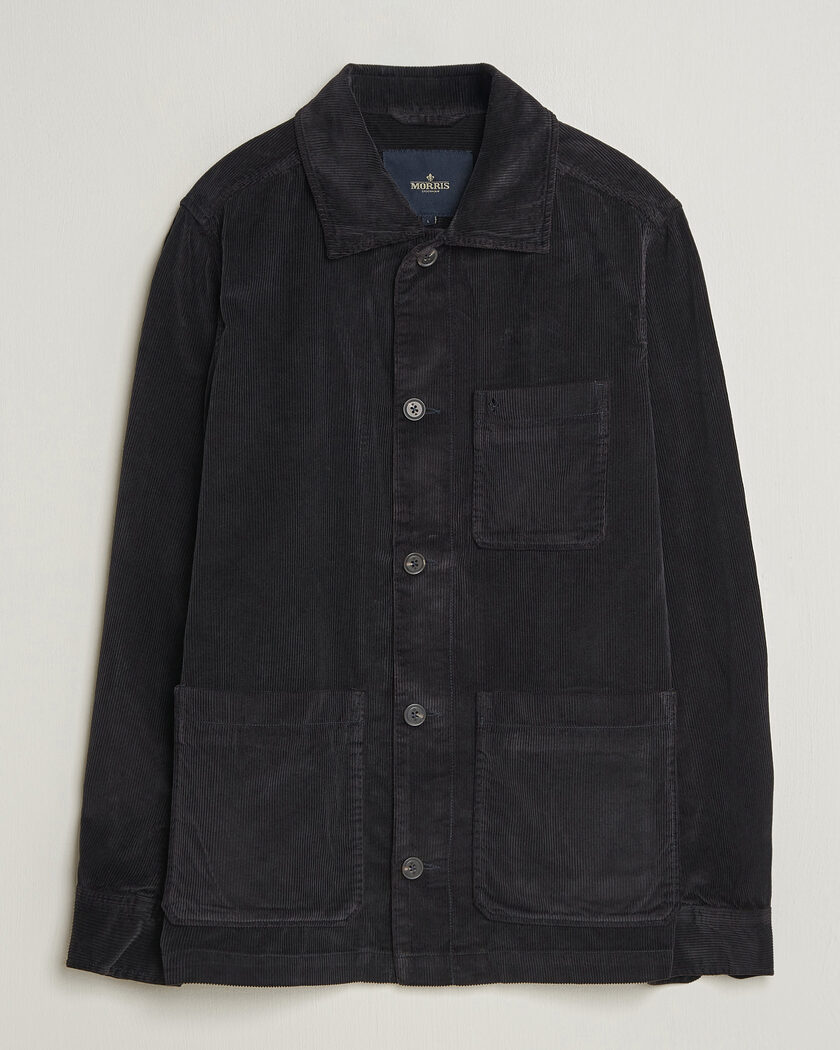 Morris Fenix Cord Shirt Jacket Blue – Blue
