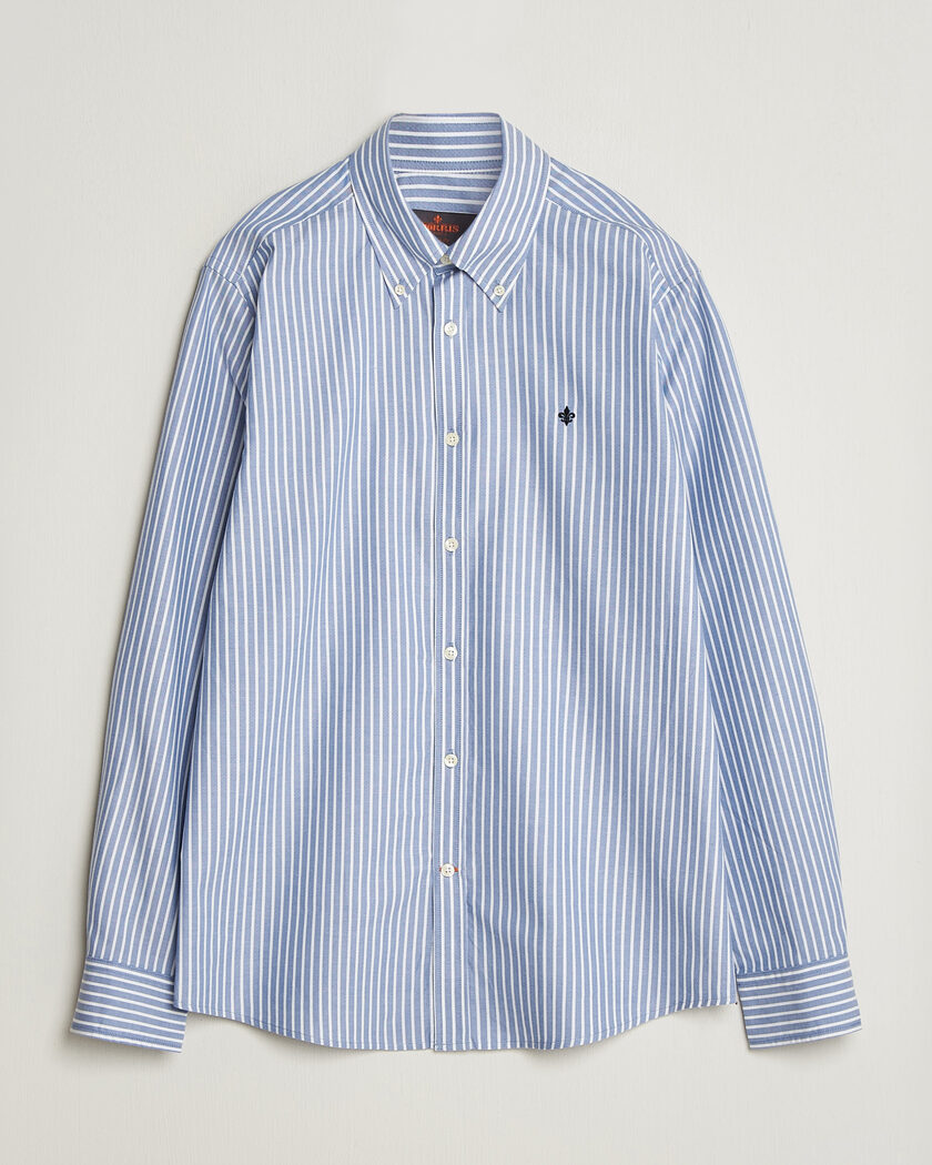 Morris Fine Oxford Shirt Blue – Blue