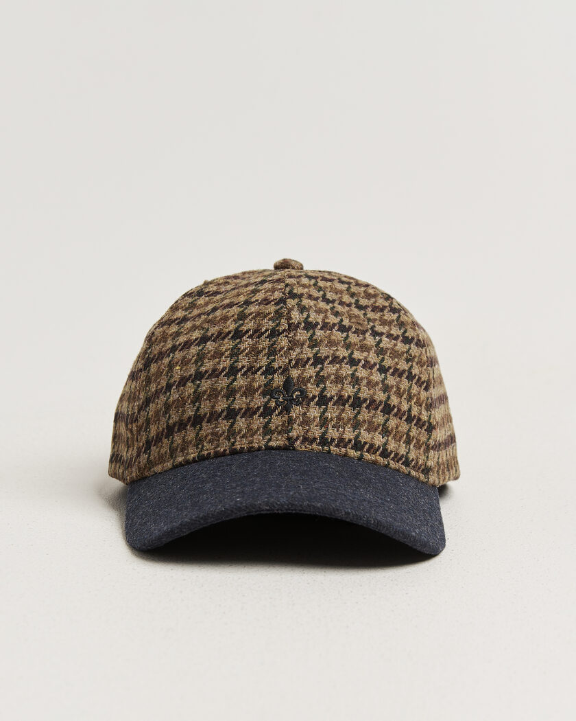 Morris Digby Check Cap Brown – Brown
