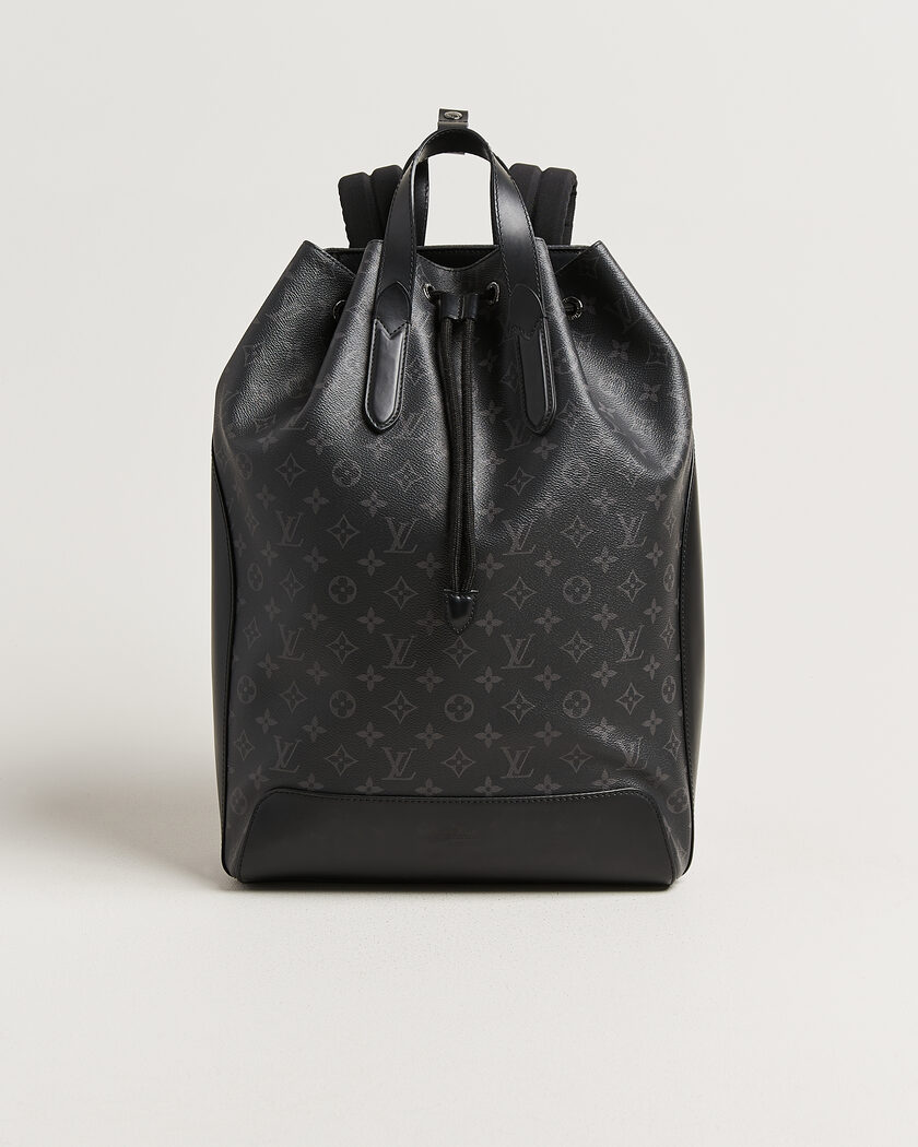 Louis Vuitton Pre-Owned Explorer Backpack Monogram Eclipse – Black