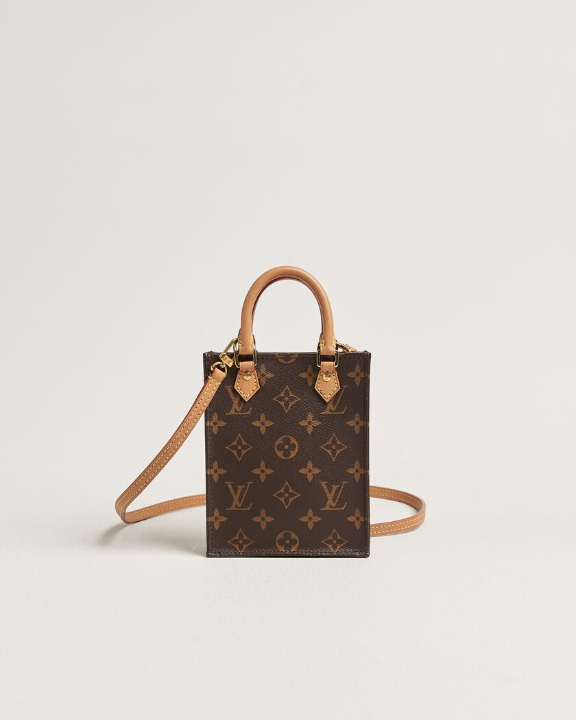 Louis Vuitton Pre-Owned Sac Plat Petit Bandouliére Monogram – Brown