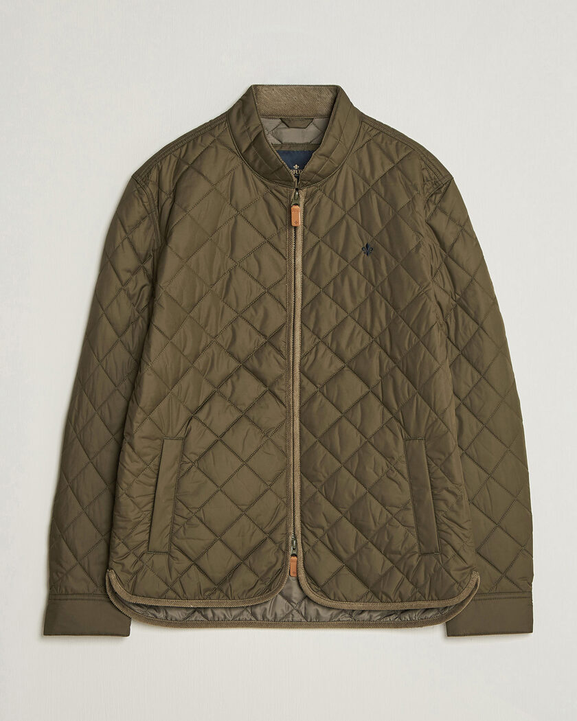 Morris Teddy Quilted Jacket Olive – Green