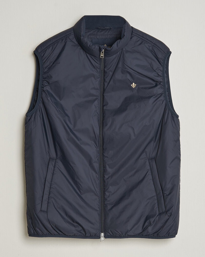 Morris Bradley Padded Vest Blue – Blue