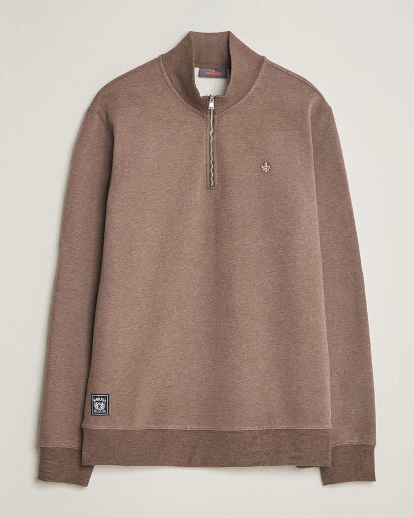 Morris Brandon Lily Half Zip Brown – Brown