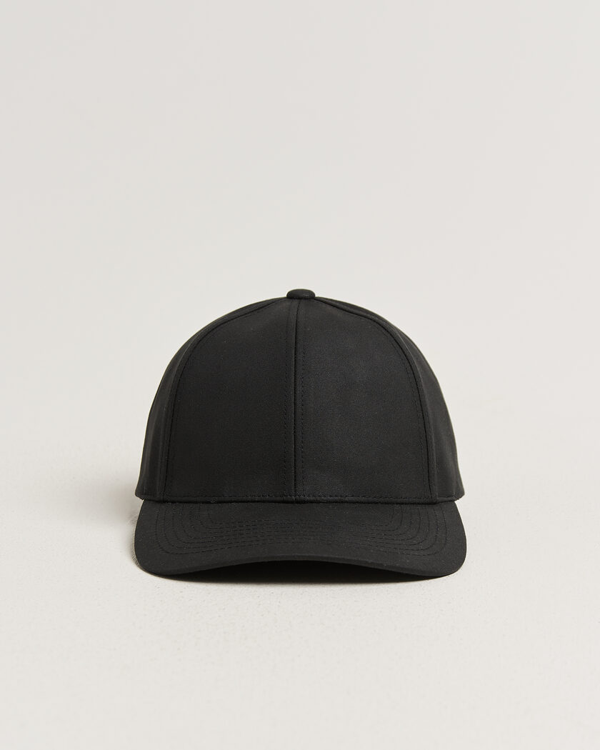 Varsity Headwear Oilskin Baseball Cap Black – Black