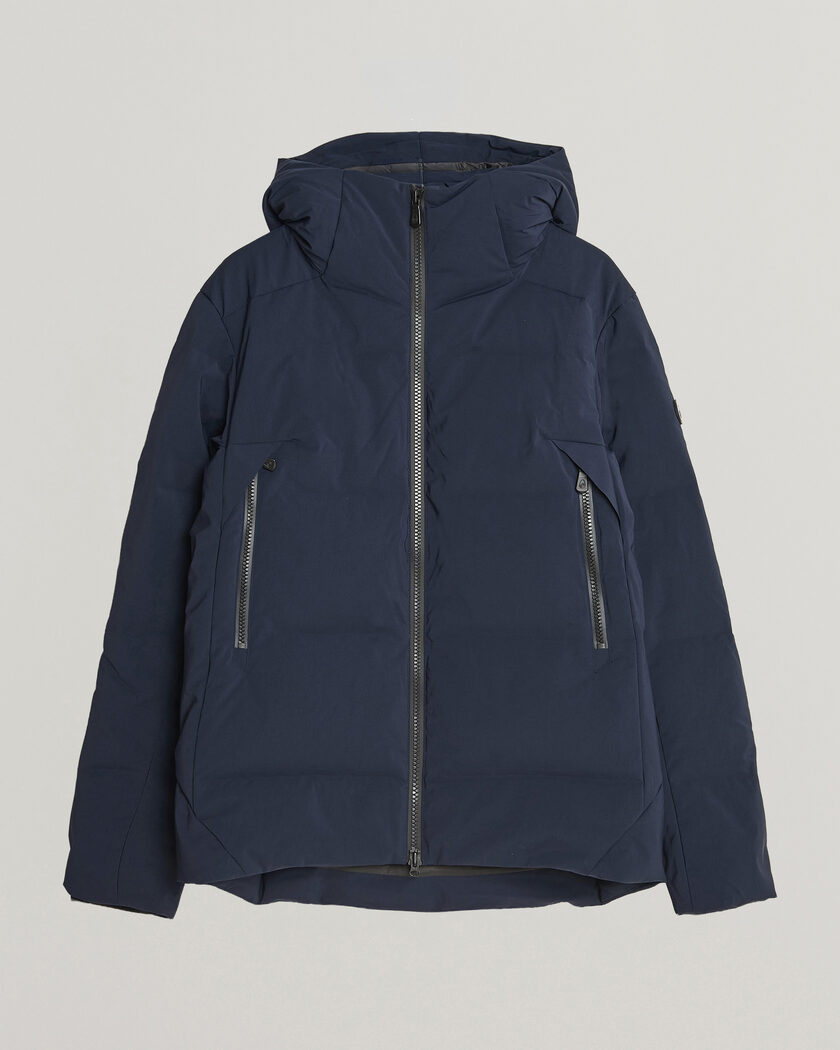 Sail Racing Arc Down Hooded Jacket Dark Navy – Blue