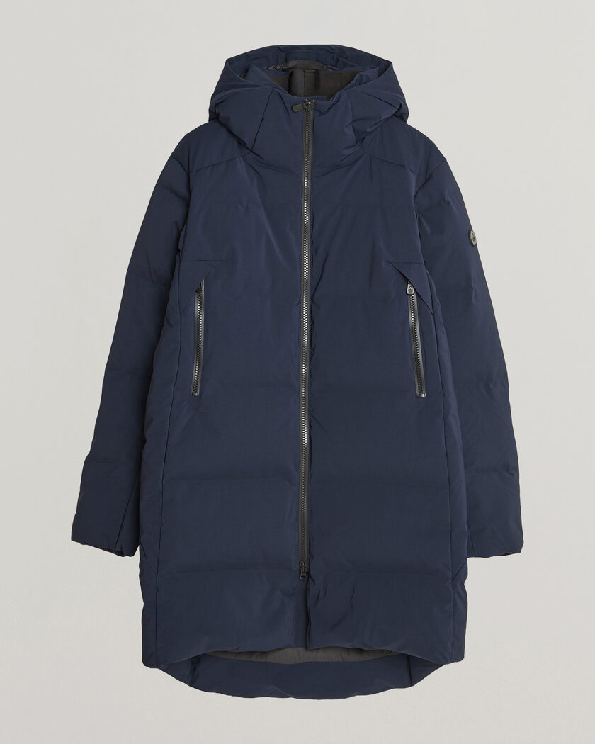 Sail Racing Arc Down Hooded Parka Dark Navy – Blue