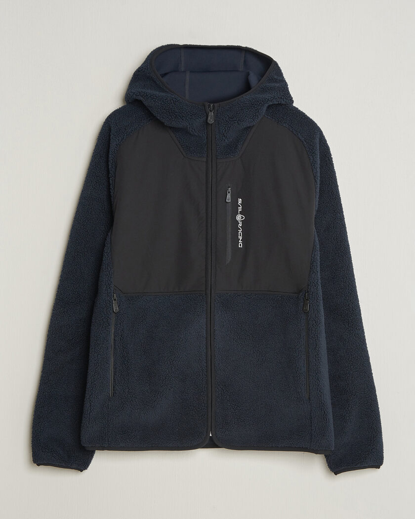 Sail Racing Patrol Pile Full Zip Hoodie Dark Navy – Blue