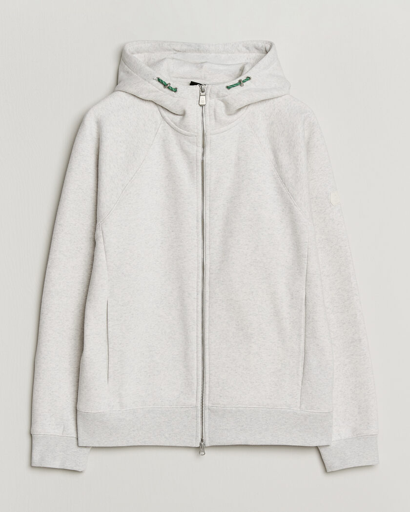 Sail Racing Flow Full Zip Hoodie Light Grey Melange – Grey