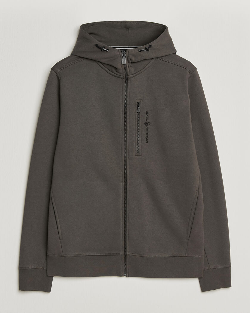 Sail Racing Bowman Full Zip Hoodie Asphalt – Grey