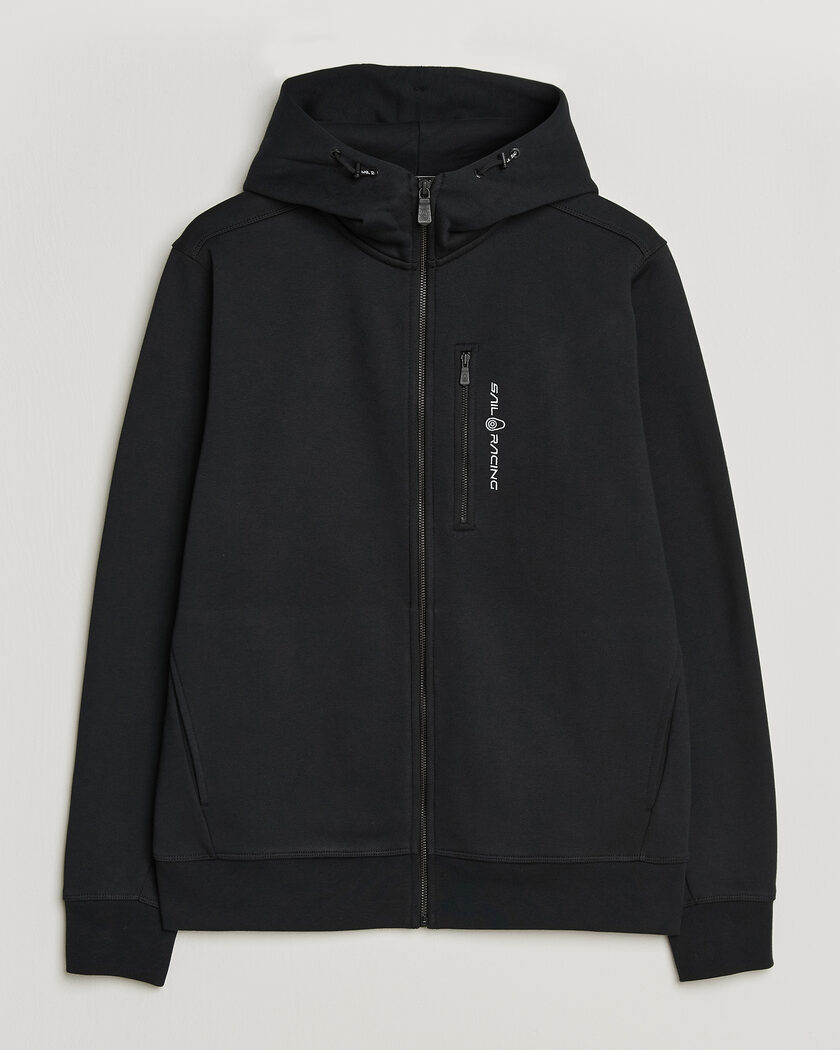 Sail Racing Bowman Full Zip Hoodie Carbon – Black