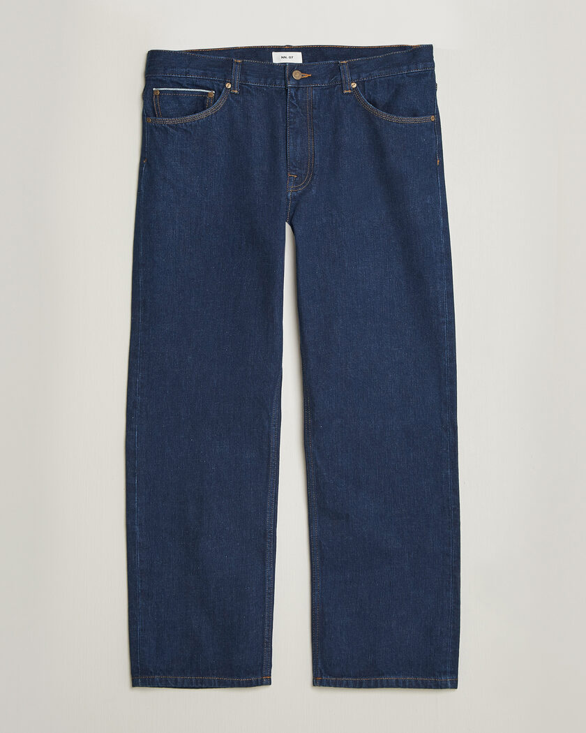 NN07 Otis Selvedge Relaxed Fit Jeans Raw Indigo – Blue