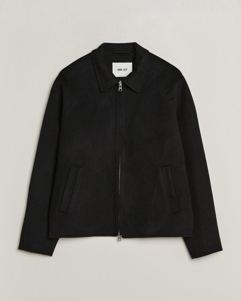 NN07 Arlo Wool Jacket Black – Black