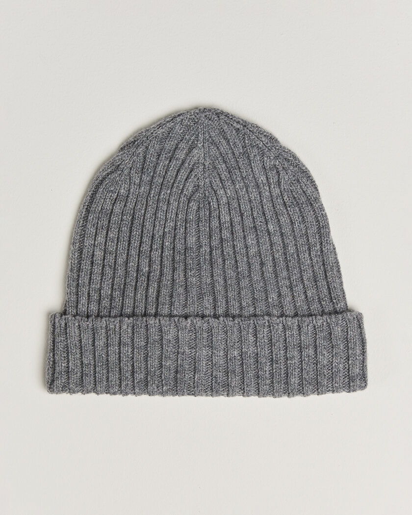 Stenströms Brushed Merino Beanie  Grey – Grey