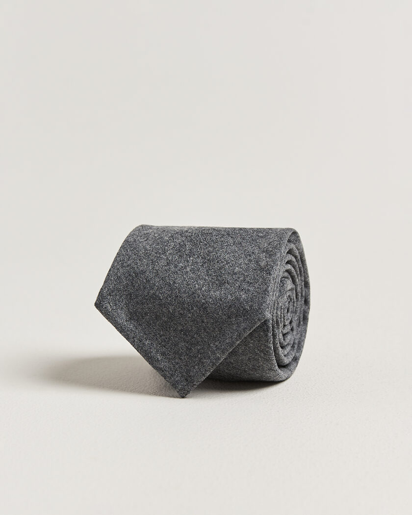 Stenströms Wool Tie 7,5cm Grey – Grey