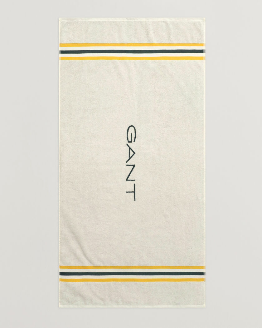 Gant Tournament Towel Cream – White