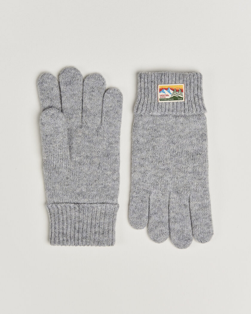 Hestra Raggwool Glove Grey – Grey