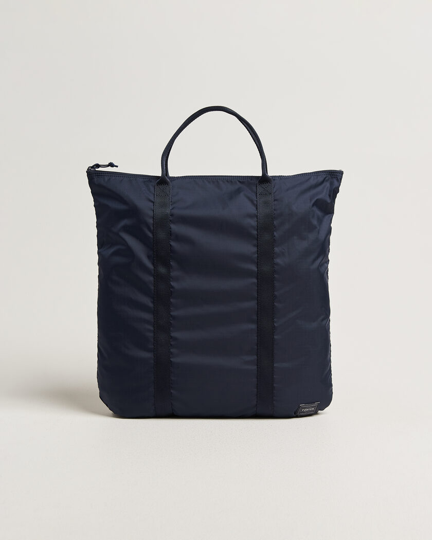 Porter-Yoshida & Co. Flex 2Way Tote Bag Navy – Blue