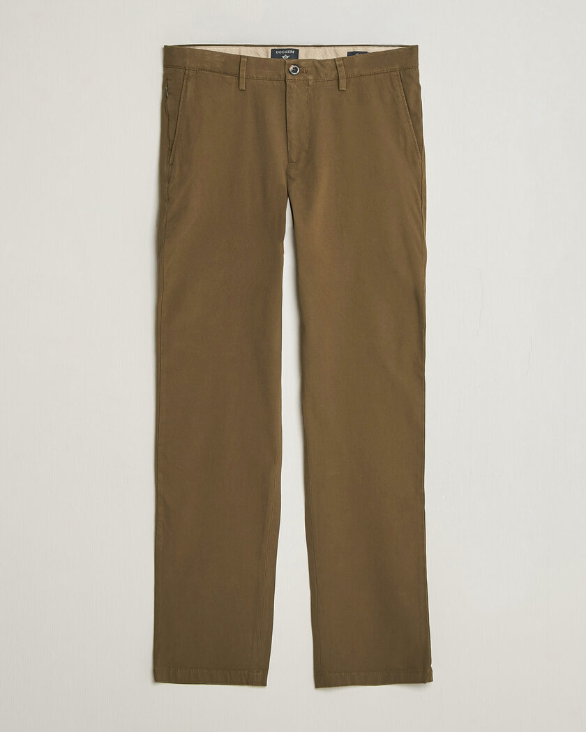 Dockers Cotton Slim Chino Dark Moss – Green