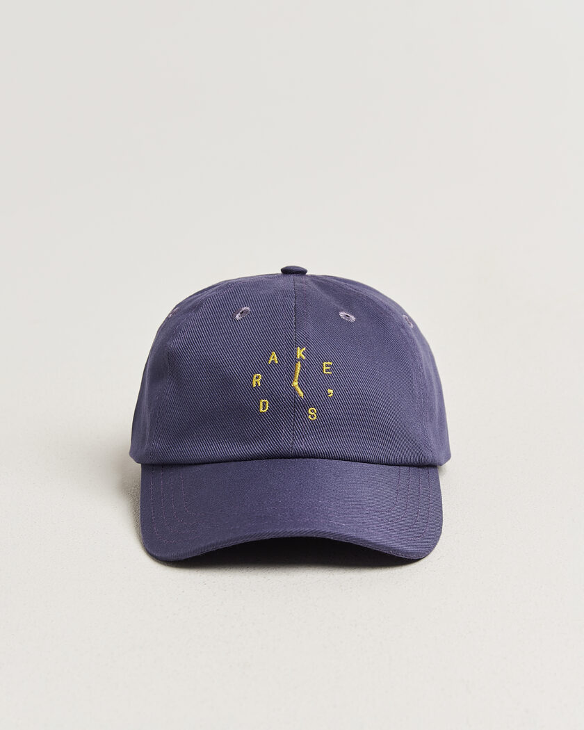 Drake's Clock Twill Baseball Cap Navy – Blue