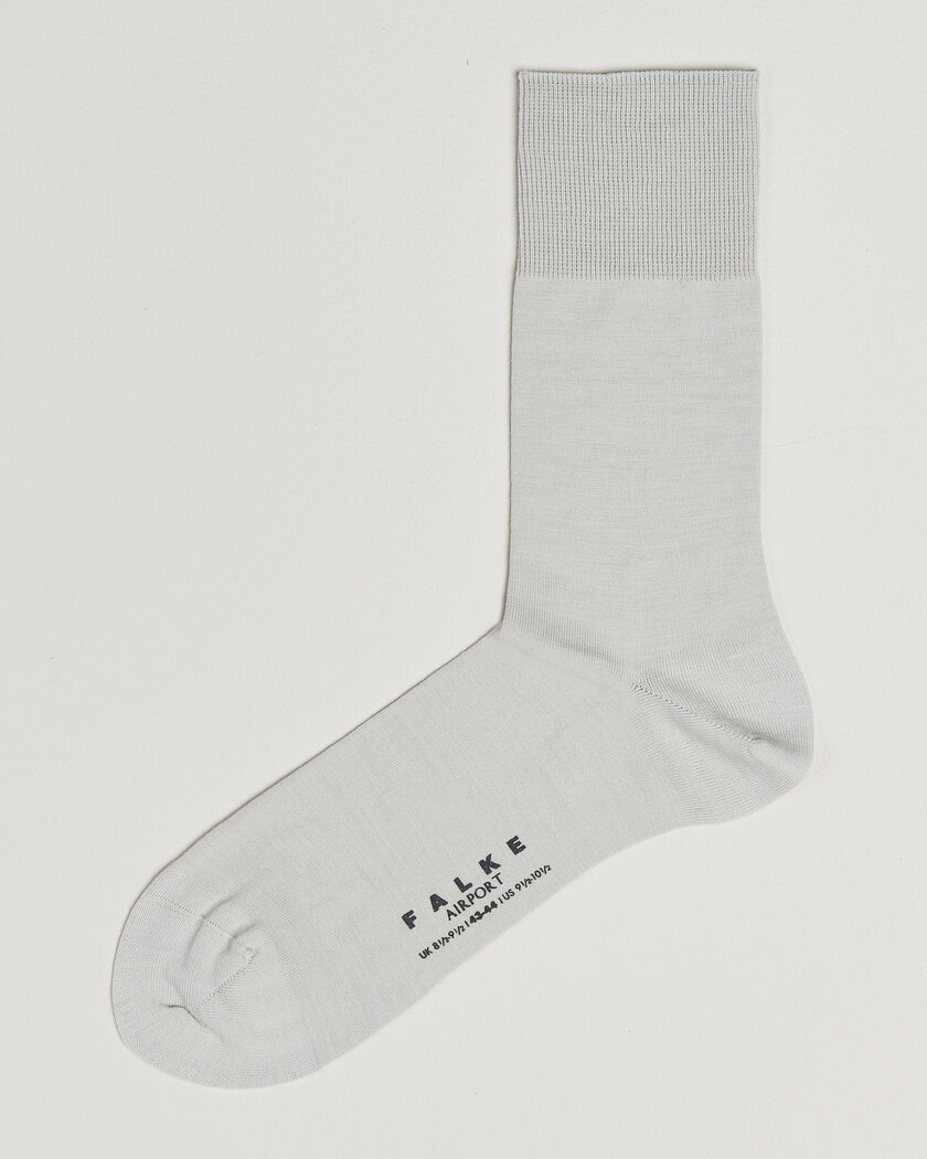 Falke Airport Socks Silver – Grey
