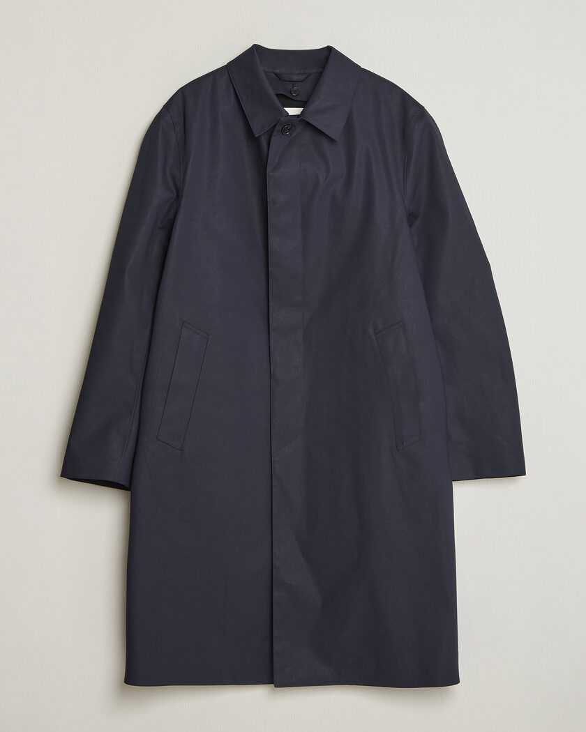Mackintosh Dunkeld Short Coat Navy at CareOfCarl.com