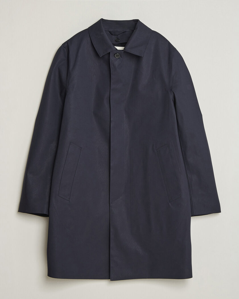 Baracuta G12 Original Cloth Coat Navy at CareOfCarl.com
