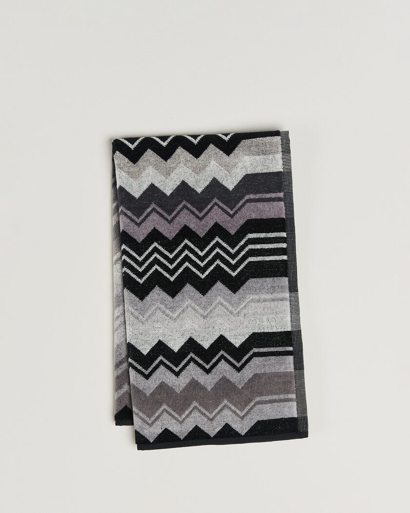  Missoni Home Giacomo Hand Towel 40x70cm Multi Black – Black