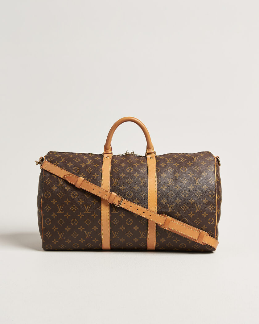 Louis Vuitton Pre-Owned Keepall 50 Bandoulière Monogram – Brown
