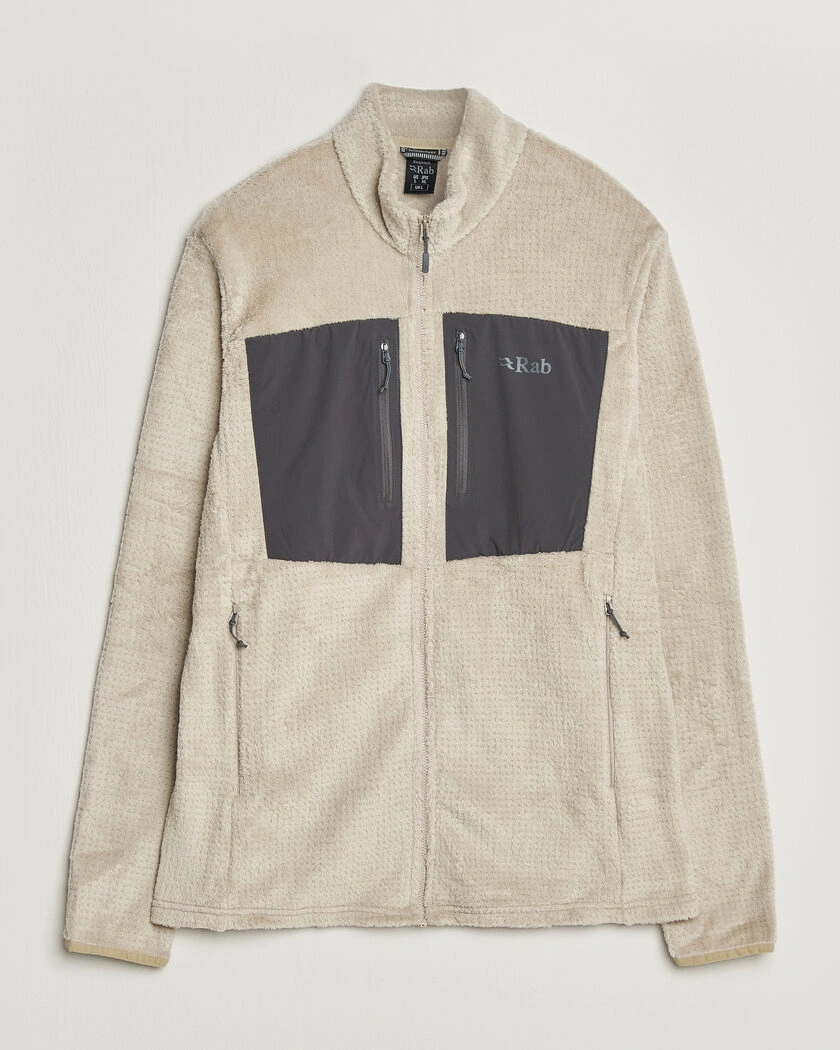 Rab Granatic Jacket Dark Pebble – White