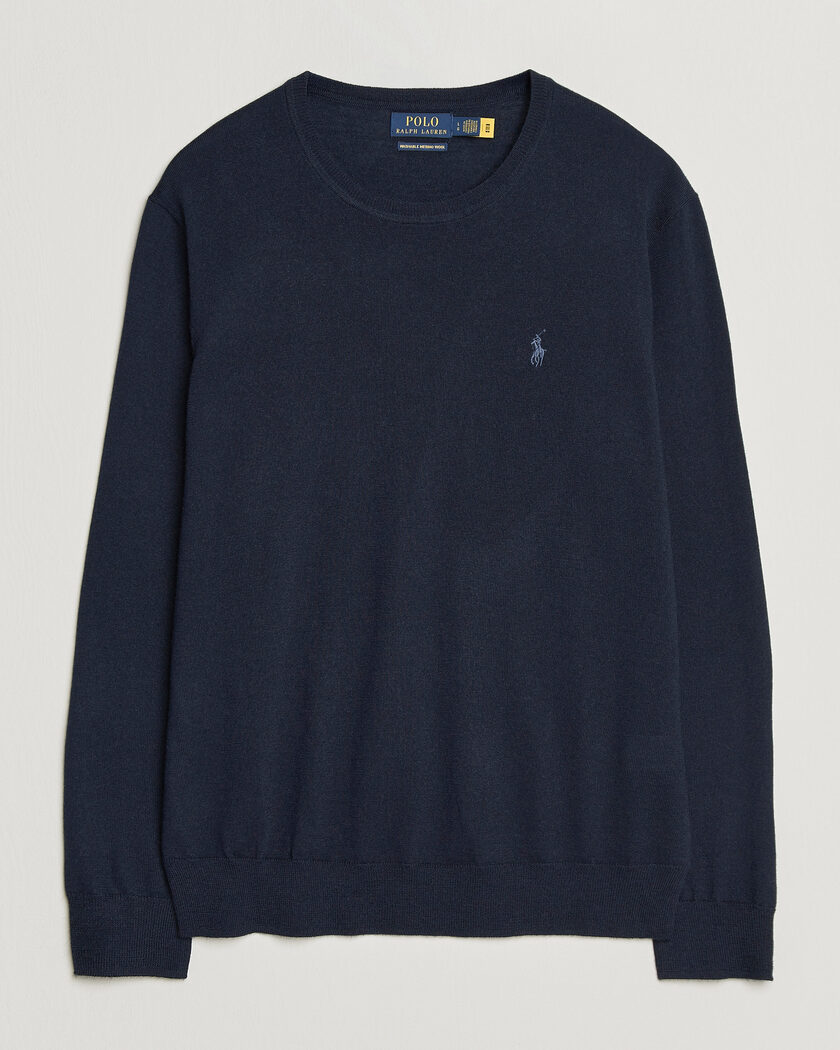Polo Ralph Lauren Long Sleeve Pullover Hunter Navy – Blue