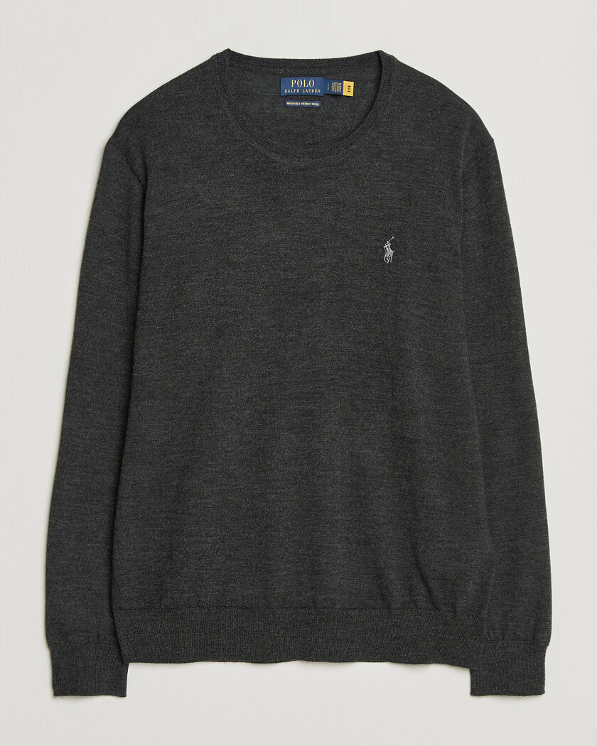 Polo Ralph Lauren Long Sleeve Pullover Dark Granite – Grey