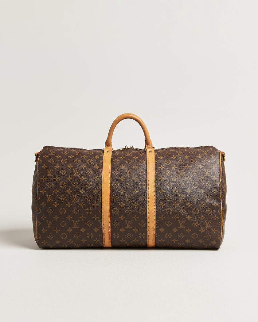 Louis Vuitton Pre-Owned Keepall 55 Bandouliére Monogram – Brown