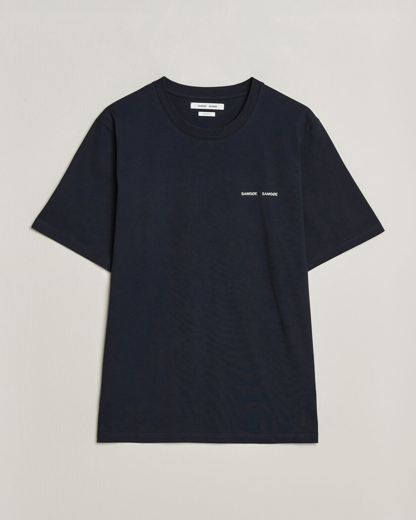 Samsøe Samsøe Thomas Cotton T-Shirt Salute Navy – Blue