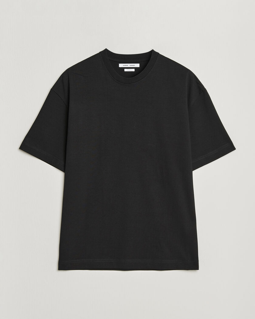 Samsøe Samsøe Jason Heavy Cotton T-Shirt Black – Black