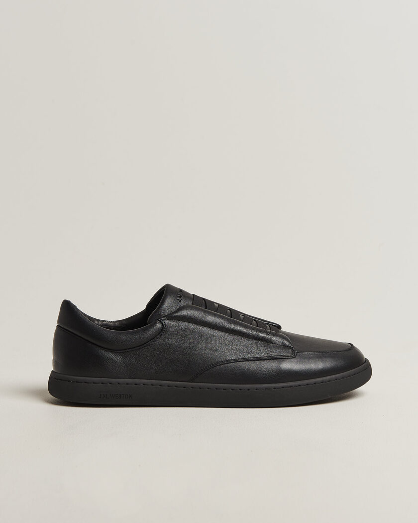 J.M. Weston Dress Sneaker Dark Brown Nappa – Brown