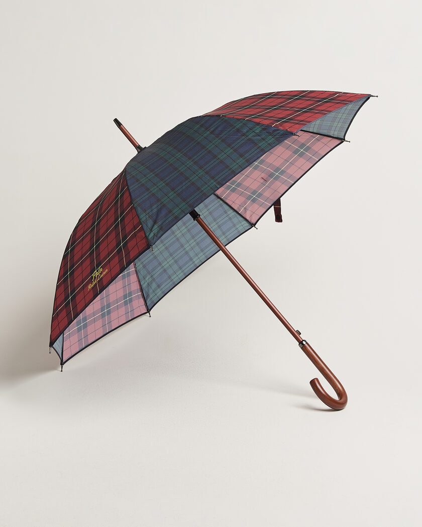Ralph Lauren Home Linwood Large Heritage Pattern Umbrella Multi – Multi-colour