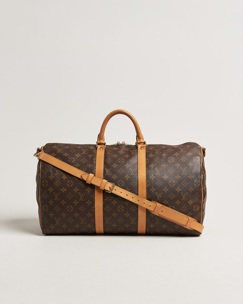 Louis Vuitton Pre-Owned Keepall 50 Bandoulière Monogram – Brown