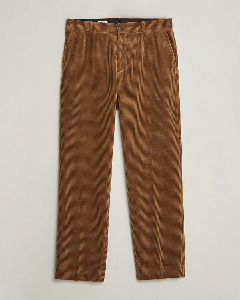 Filippa K Julian Corduroy Chino Trousers Tobacco – Brown