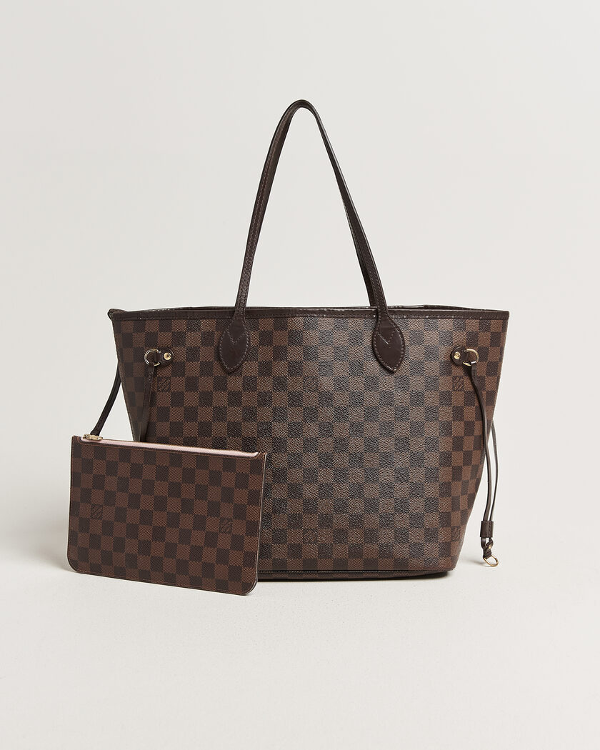 Louis Vuitton Pre-Owned Neverfull MM  Damier Ebene – Brown