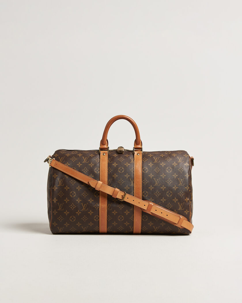 Louis Vuitton Pre-Owned Keepall Bandouliére 45 Monogram – Brown