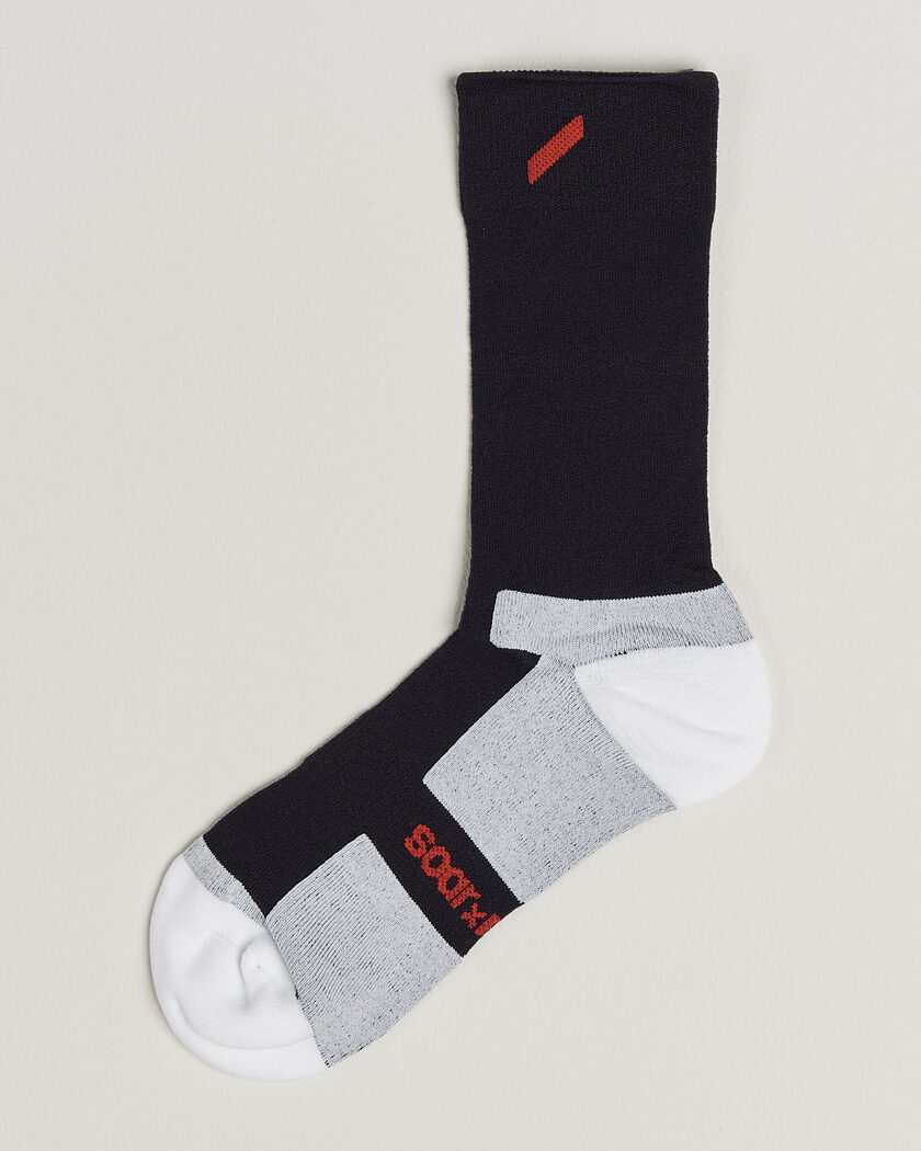 SOAR Running Crew Race Socks Navy/White – Blue