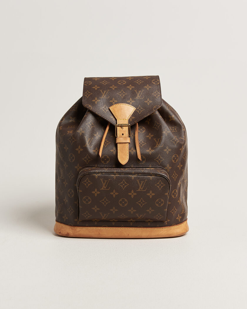 Louis Vuitton Pre-Owned Montsouris GM Backpack Monogram – Brown
