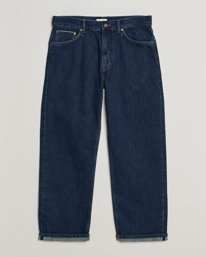 NN07 Otis Relaxed Fit Selvedge Jeans Medium Indigo – Blue