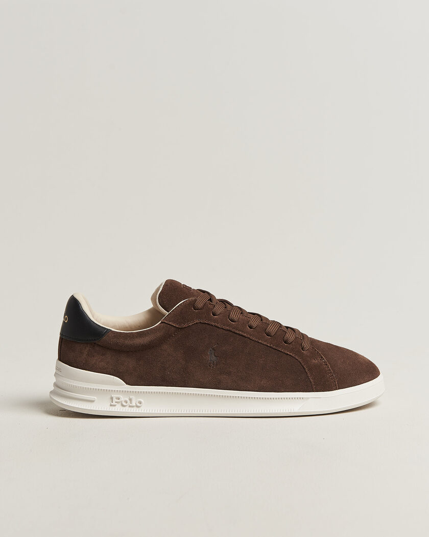 Polo Ralph Lauren Heritage Court II Sneaker Chocolate Brown – Brown
